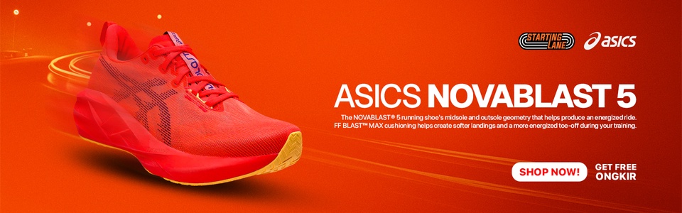 Asics Novablast 5 Flash Red - NCR SPORT